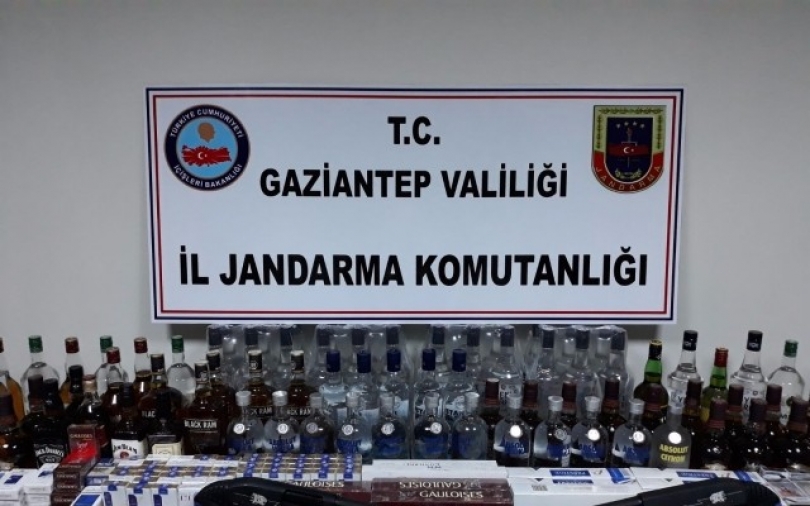 Gaziantep'te yılbaşı öncesi sahte ve kaçak içki denetimi