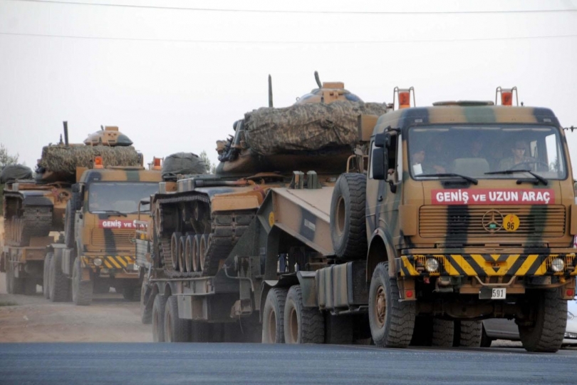 Hatay’a tank sevkıyatı