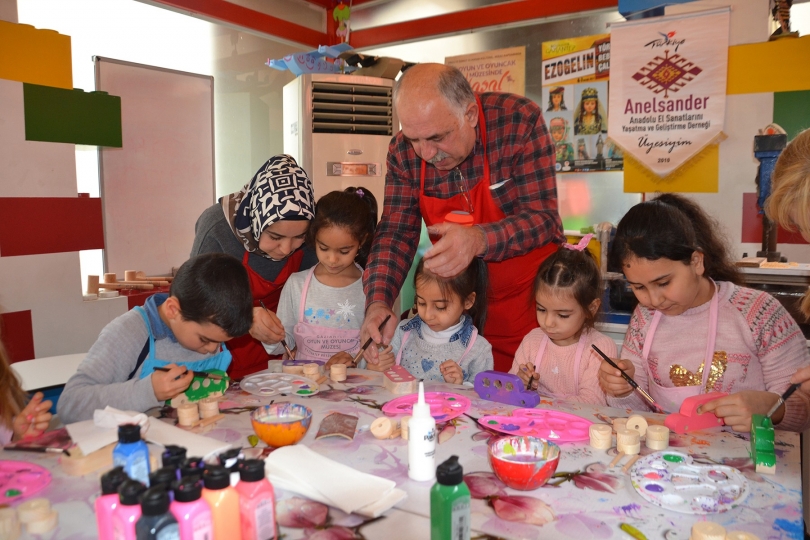 Usta-Çırak, Oyun ve Oyuncak Müzesi’nde Buluştu