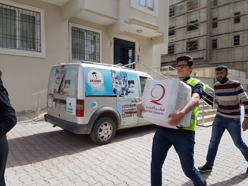 Gaziantep’te 400 aileye gıda yardımı yapıldı