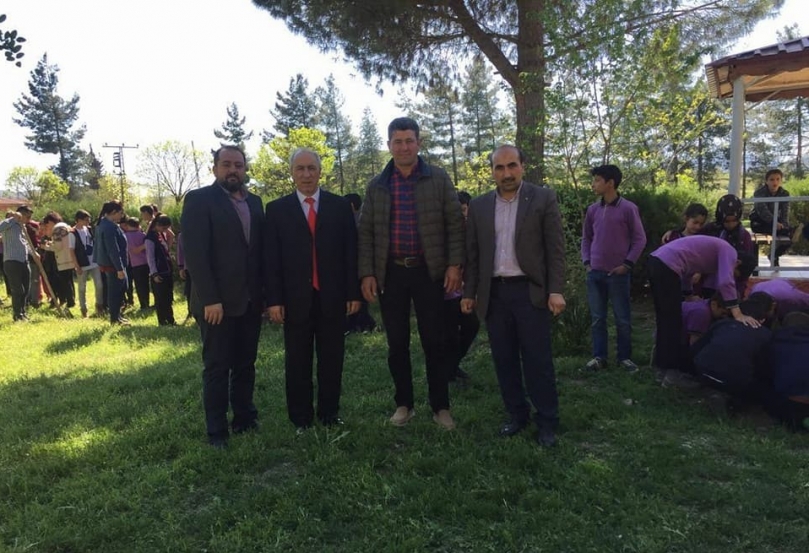 Okul bahçesinde Zeytin Dalı Herakatı Hatıra Ormanı oluşturuldu