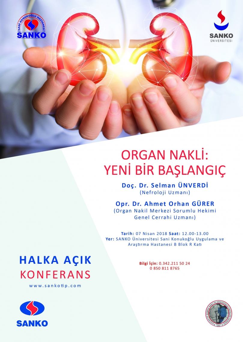 SANKO Üniversitesi’nde Halka Açık Konferans