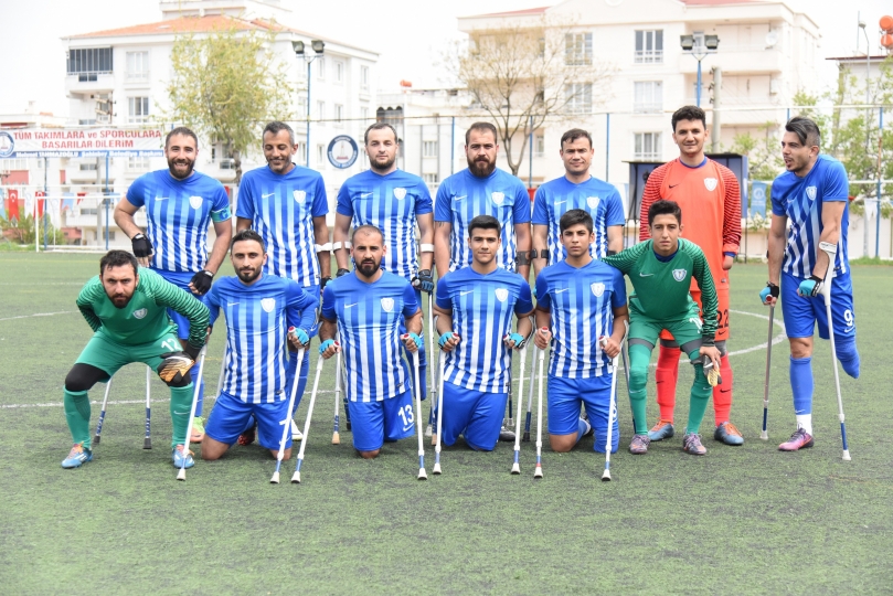 Şahinbey Ampute, Kendi Evinde Çok Farklı : 8-1