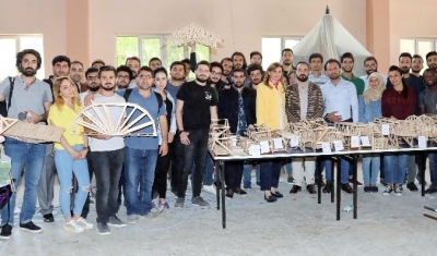 GAÜN İnşaat Mühendisliği Bölümü Ahşap Köprü Yarışması’na katıldı