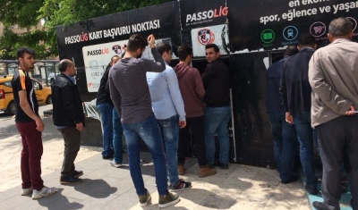 Taraftardan yoğun ilgi