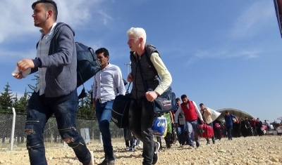 Bayram için giden Suriyelilerin sayısı 20 bini aştı