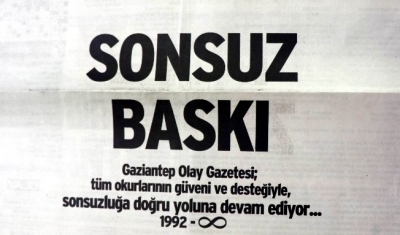 Haber Türk’ten sonra Gaziantep Olay’dan "Sonsuz baskı"