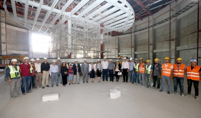 Başkan Şahin, Panorama 25 Aralık Müzesi İnşaat Çalışmalarını İnceledi