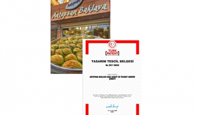 Midye baklavanın patentini Antepsan baklava aldı
