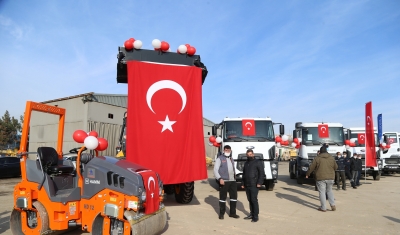 Gaziantep Büyükşehir, araç filosunu genişletti