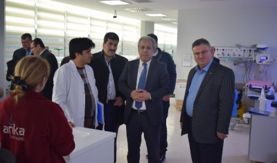 Milletvekili Tayyar'dan Anka hastanesine ziyaret