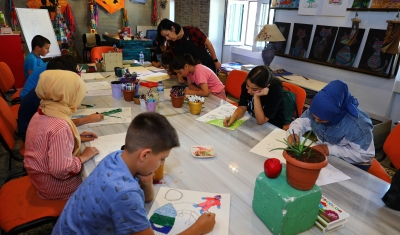 Gaziantep Sanat Akademisi’nde, Çocuk Sanat Kursları başladı