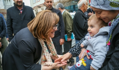 Başkan Şahin, Burak ve Belkıs mahallelerini ziyaret etti