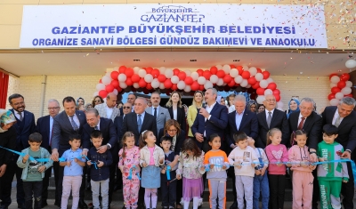 Organize Sanayi Bölgesi Gündüz Bakım Evi ve Anaokulu açıldı