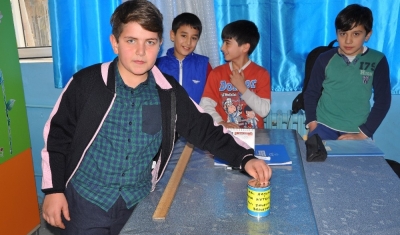 Öğrencilerden sokak hayvanları için kumbara projesi