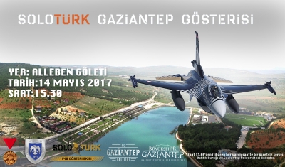 Solotürk tarihinde ilk kez gazi şehrinde!