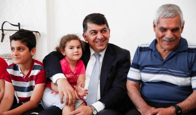 Başkan Fadıloğlu, İftar Öncesi Şehit Ailesini Ziyaret Etti