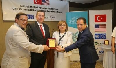 Suriyeli mültecilerin “Geri Kazanım” projesi