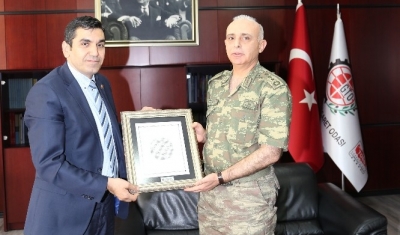 Jandarma Komutanından GTO’ya veda ziyareti
