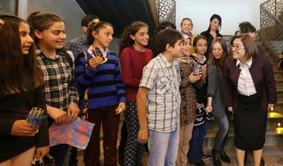 Çocuk sanat merkezi kurslarına yoğun ilgi