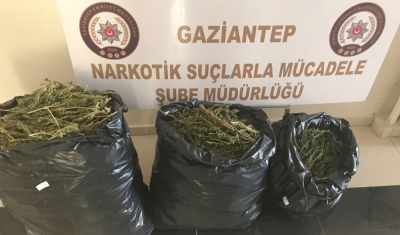 Gaziantep’te 20 kilo uyuşturucu madde ele geçirildi