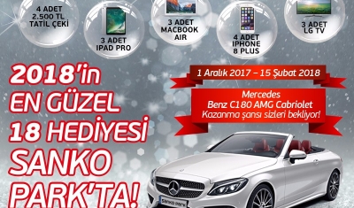 2018’in En Güzel 18 Hediyesi SANKO Park’ta