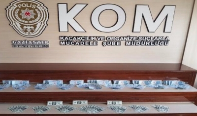 Gaziantep'te Otobüsteki yolcuda sahte paralar ele geçirildi