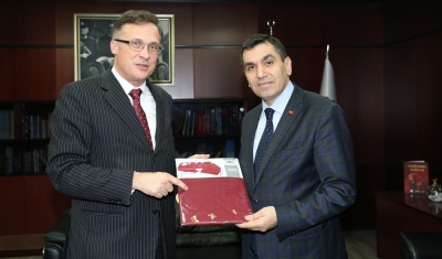 Belarus Büyükelçisi’nden GTO’ya Ziyaret