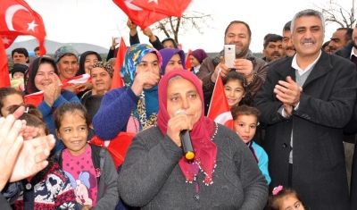 Kürt annelerden Zeytin Dalı Harekatı’na destek