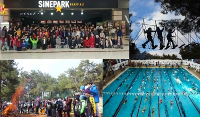 Gençlik kampı, havuzun şampiyonlarını ağırladı