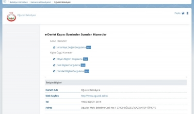 Oğuzeli’nde ‘e-devlet’ atağı