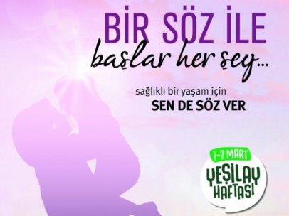 Yeşilay'dan "Sende söz ver" kampanyası