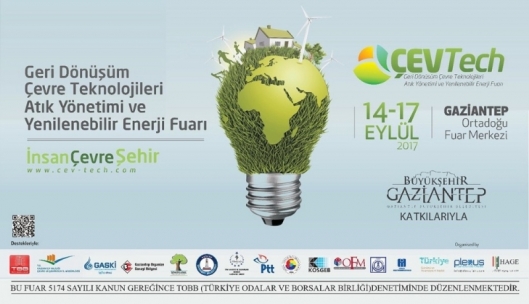 CEVTECH 2017 Gaziantep kapılarını açıyor