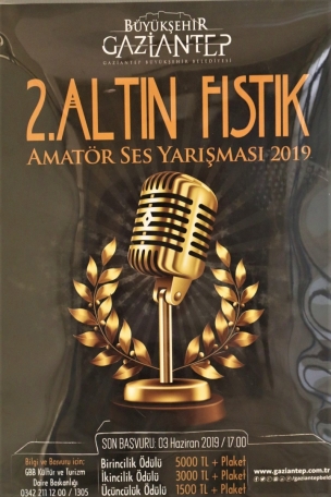 ALTIN FISTIK TÜRK SANAT MÜZİĞİ AMATÖR SES YARIŞMASI DÜZENLENECEK