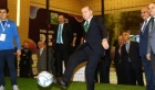 Cumhurbaşkanı Erdoğan, masa tenisi ve futbol oynadı