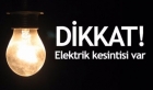 Gaziantep’te elektrik kesintisi