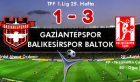 Gaziantepspor 1 - Balıkesirspor 3